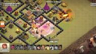 GoVaHo attacking strategy in Clash of Clans (Image via SuperCell)